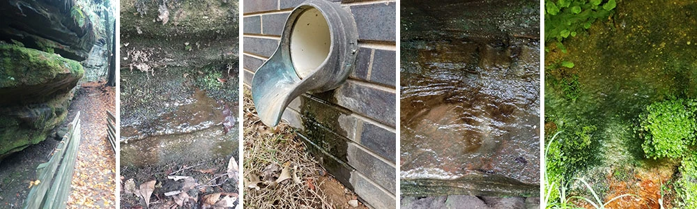 Water sampliong locations